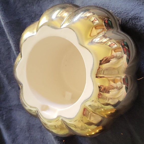 Homeworx by Harry Slatkin metalic gold candle holder - Picture 2 of 4